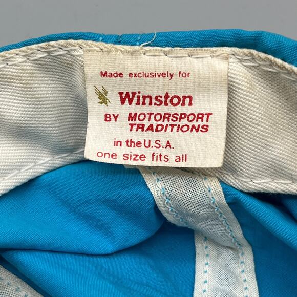 Nascar Winston Cup Series Hat Mens Vintage USA made‎ 1980s Racing Retro - Picture 8 of 8